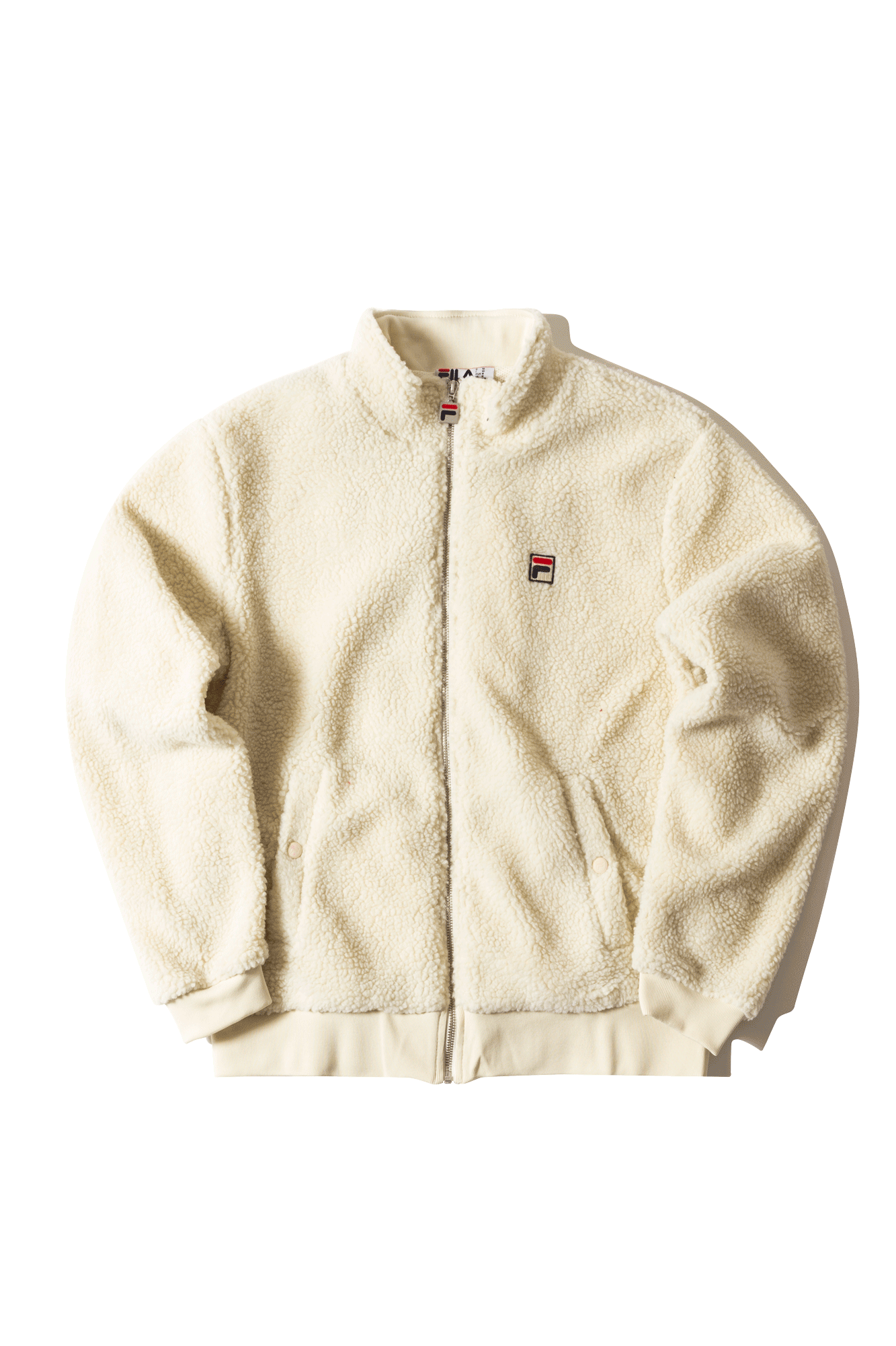 fila finch batwing sherpa zip through