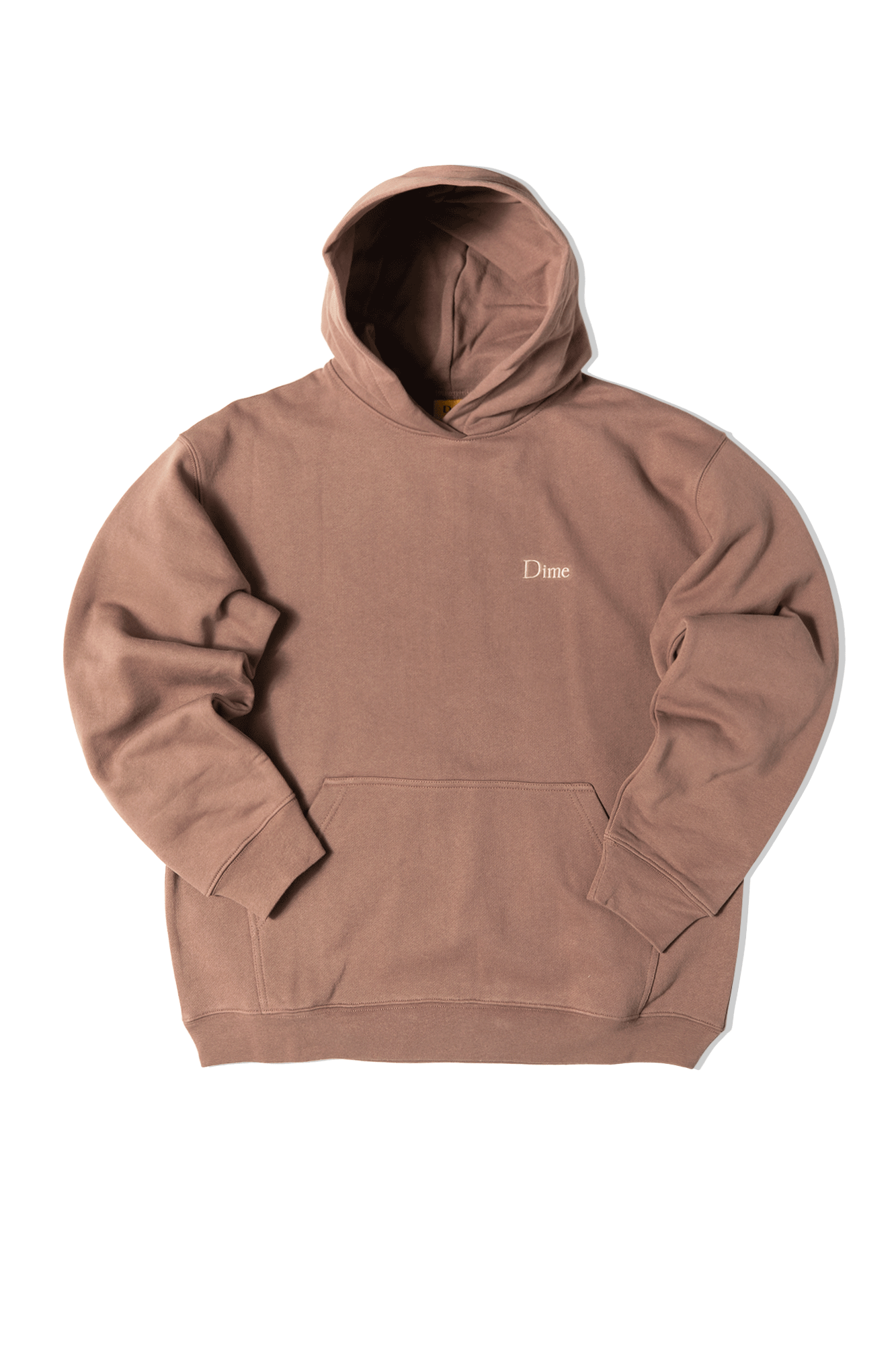 Classic Small Logo Hoodie Brown