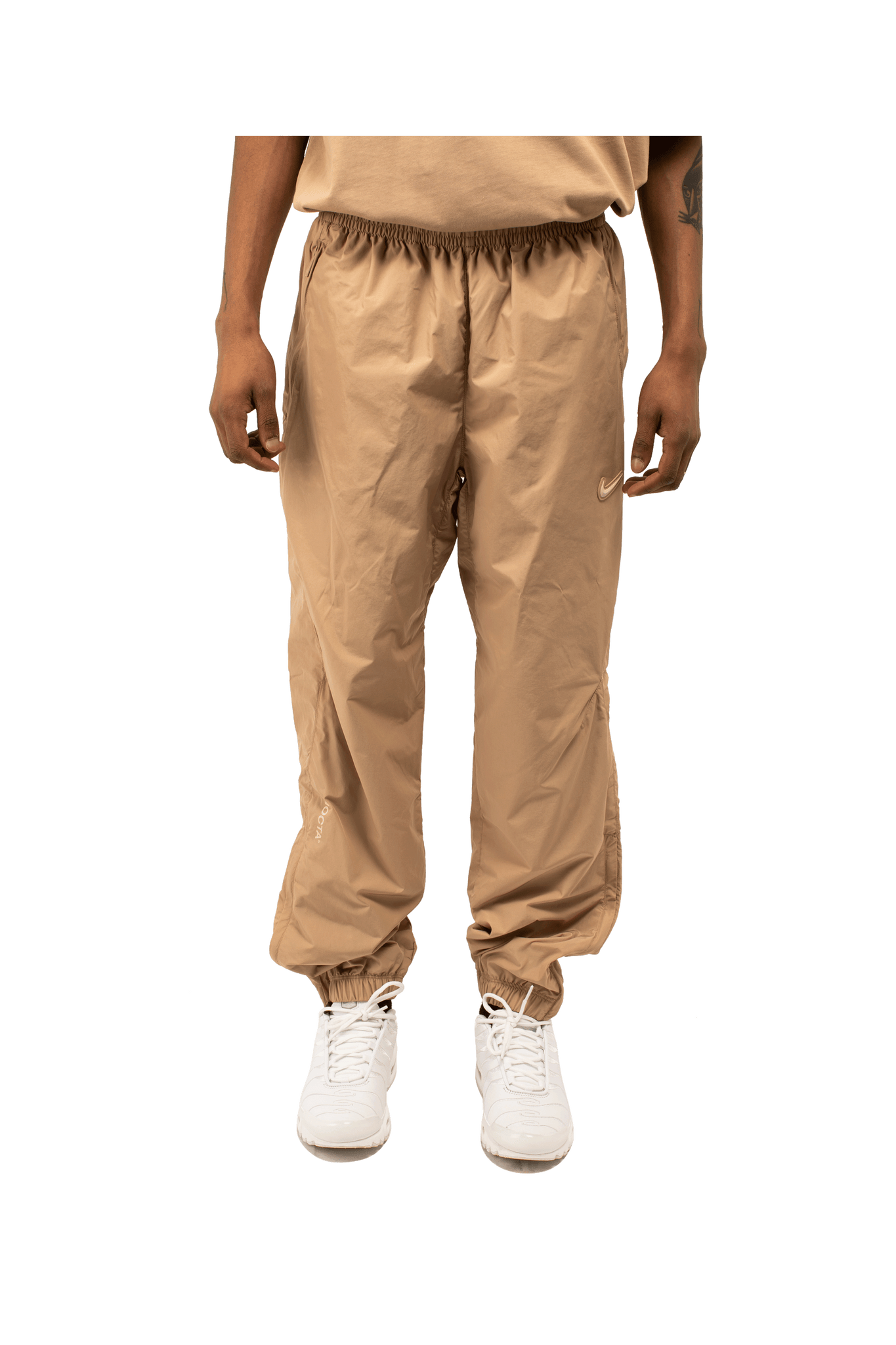 Smokey Grey Graphic T-Shirt & Cane Beige Utility Cargo Track Pants Set –  House of DK