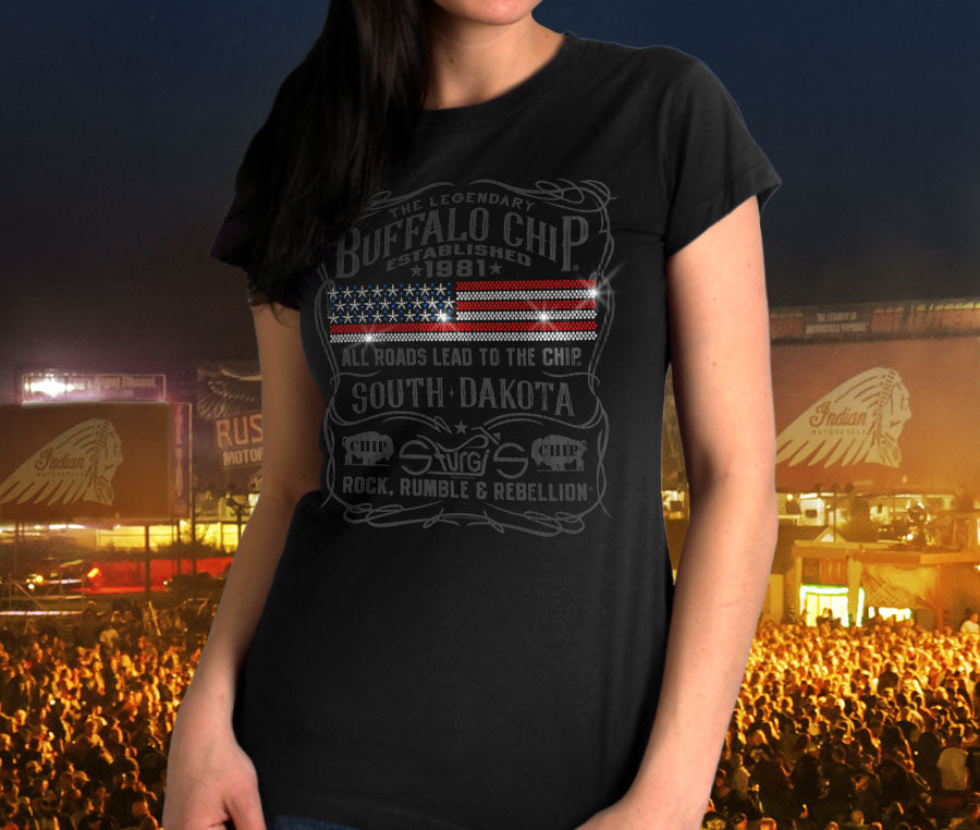 Sturgis Buffalo Chip Ladies Clothing Offical Merchandise