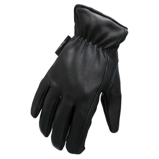 Deerskin Fingerless Leather Gloves #G31VNK