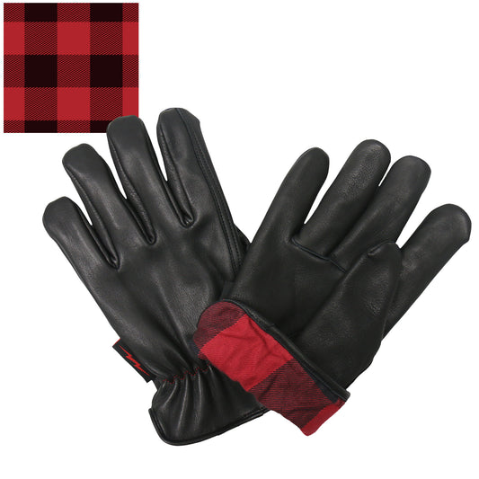 Deerskin Fingerless Leather Gloves #G31VNK