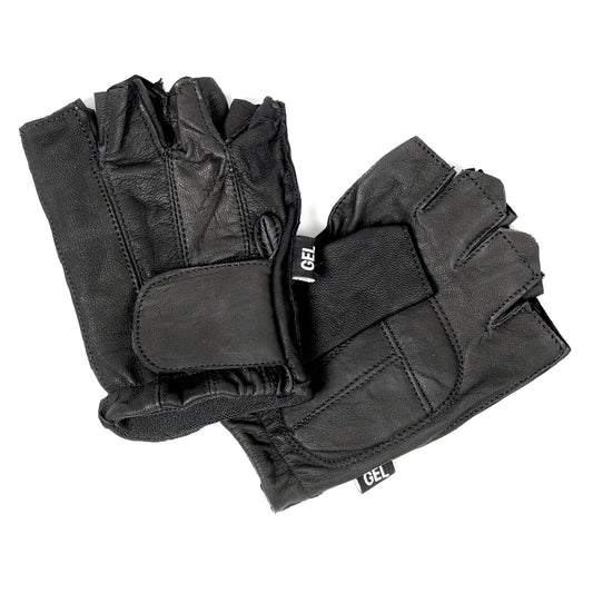 Deerskin Fingerless Leather Gloves #G31VNK