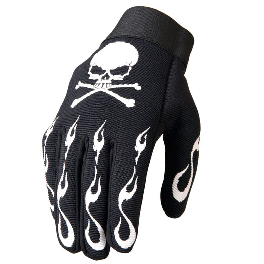 Hot Leathers Skeleton Mechanics Gloves - GVM2007XXL