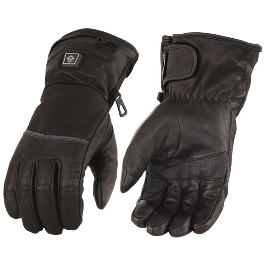 Milwaukee Leather MG7513SET Men's Heated Winter Gloves for Motorcycle