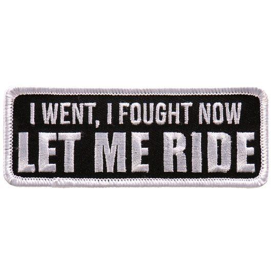 Work S@@@s Lets Ride, Patch - High Thread Iron-On Heat Sealed Backing Sew-On Biker's Oval Patch - 4 inch x 3 inch, Size: 4 x 3, Other