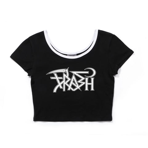 Trash Store - black crop top supreme hoodie roblox