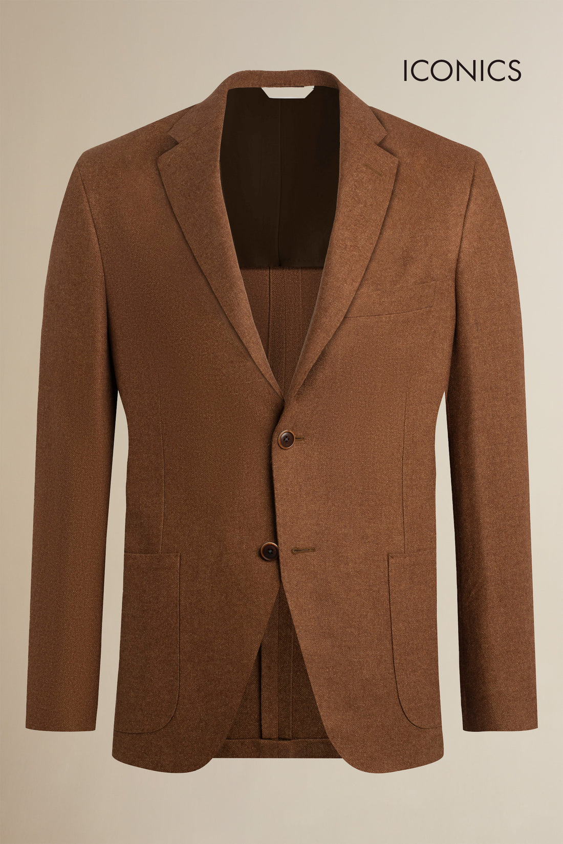 Ochre Wool Silk Linen Herringbone Jacket – Samuelsohn