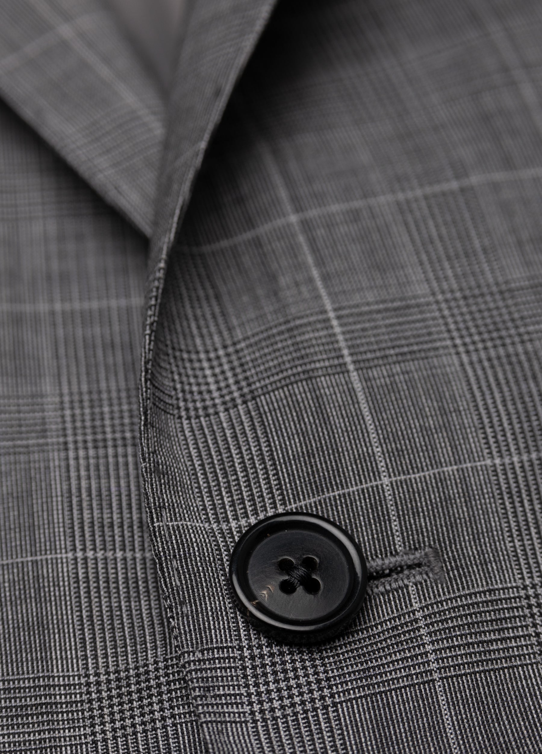 grey poplin suit