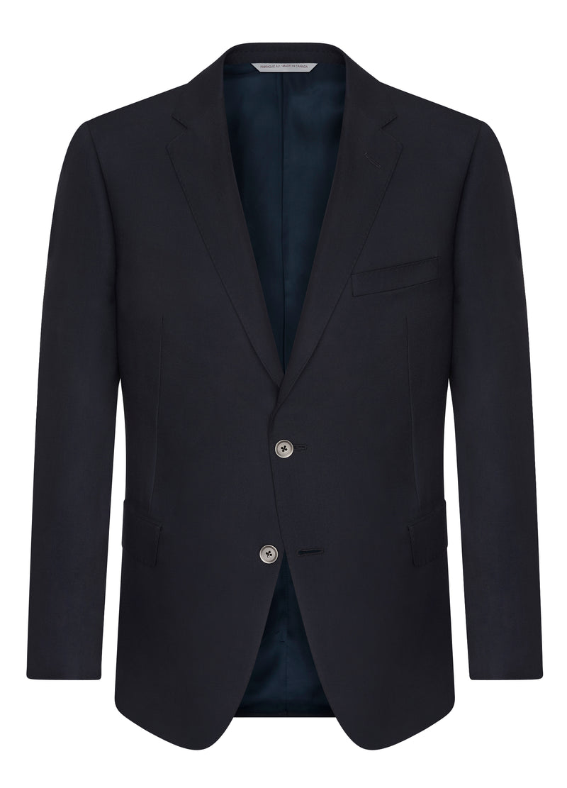 Navy Ice Wool Blazer – Samuelsohn