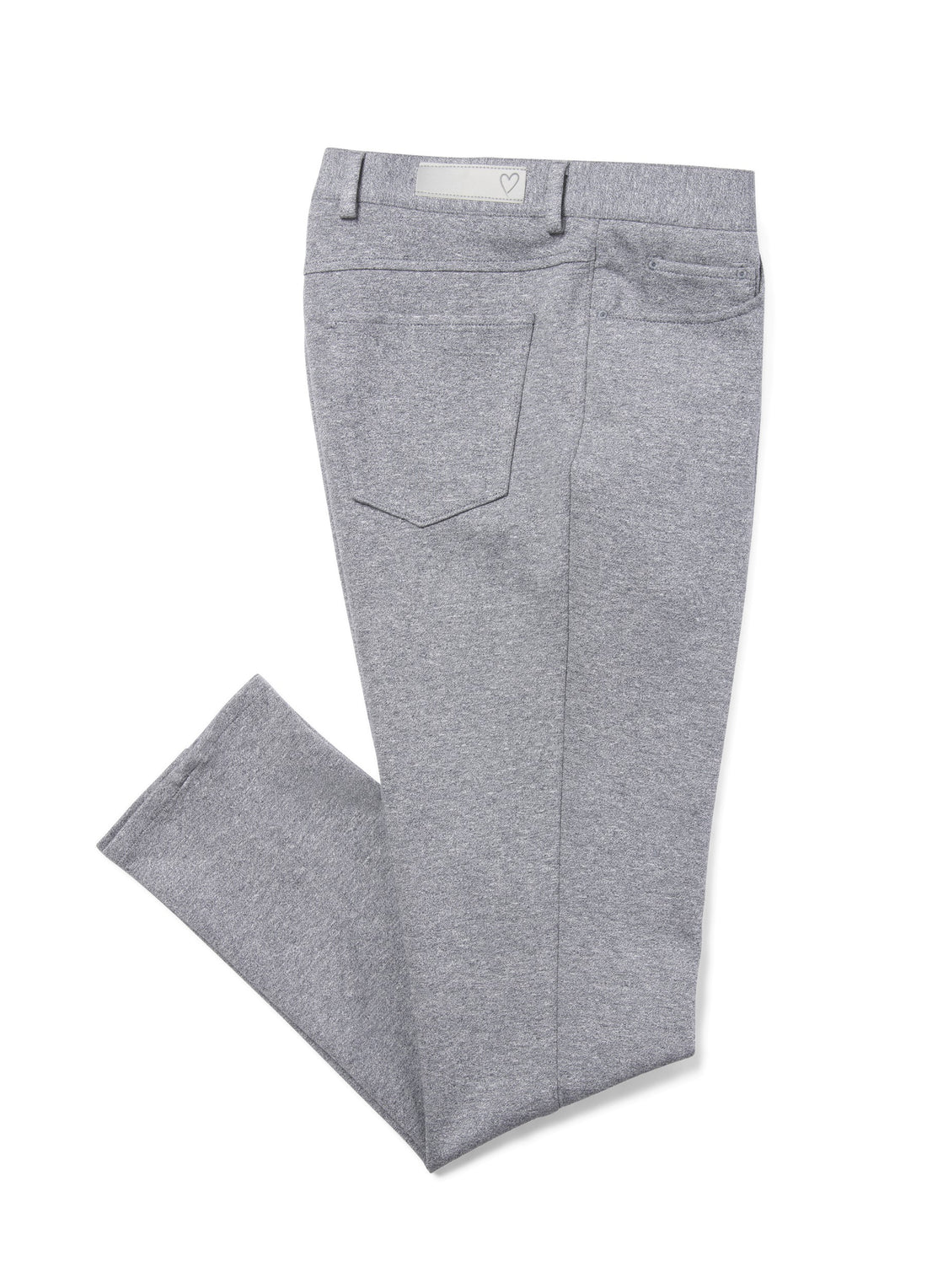 Grey Jersey Knit 5 Pocket Pants – Samuelsohn