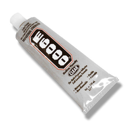 E-6000 Industrial Strength Glue Adhesive Tube, 1/2-Ounce 