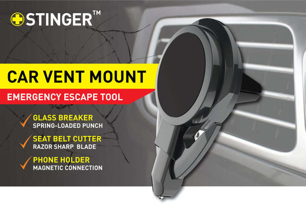 Stinger Car Air vent Mount Emergency Escape Tool