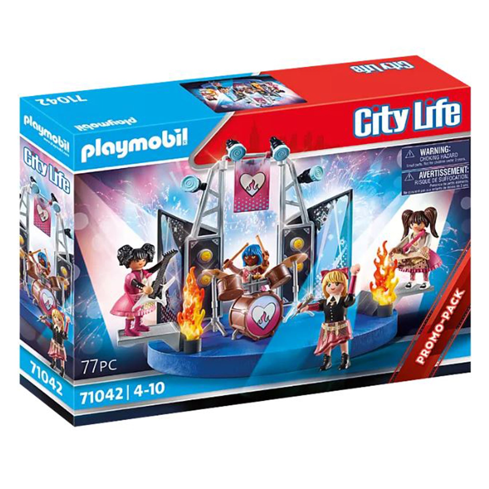 Berekening Hiel Gunst Playmobil City Life Music Band Building Set 71042| Radar Toys