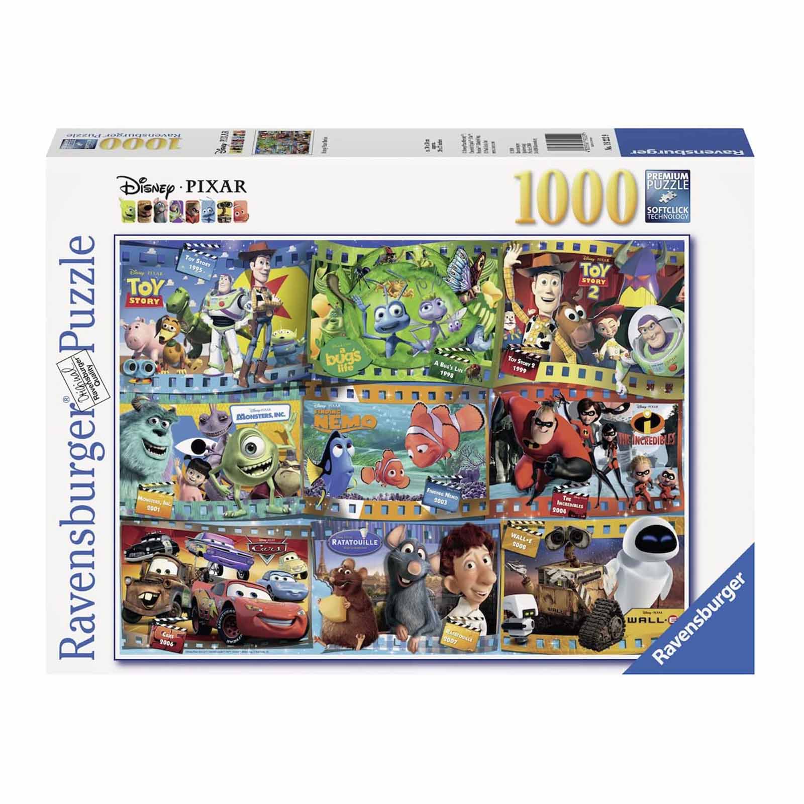 Disney Pixar Movies 1000 Piece Puzzle Radar Toys