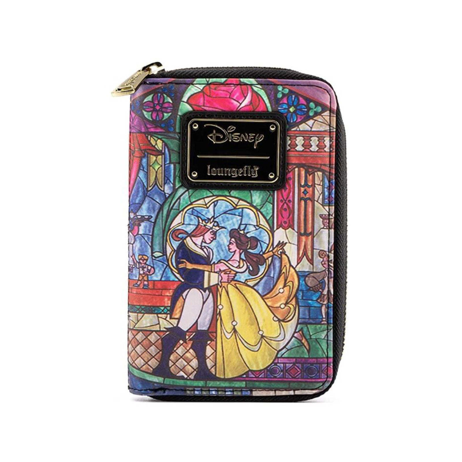 Loungefly Disney Princess Castle Series Belle Zip Wallet Radar Toys