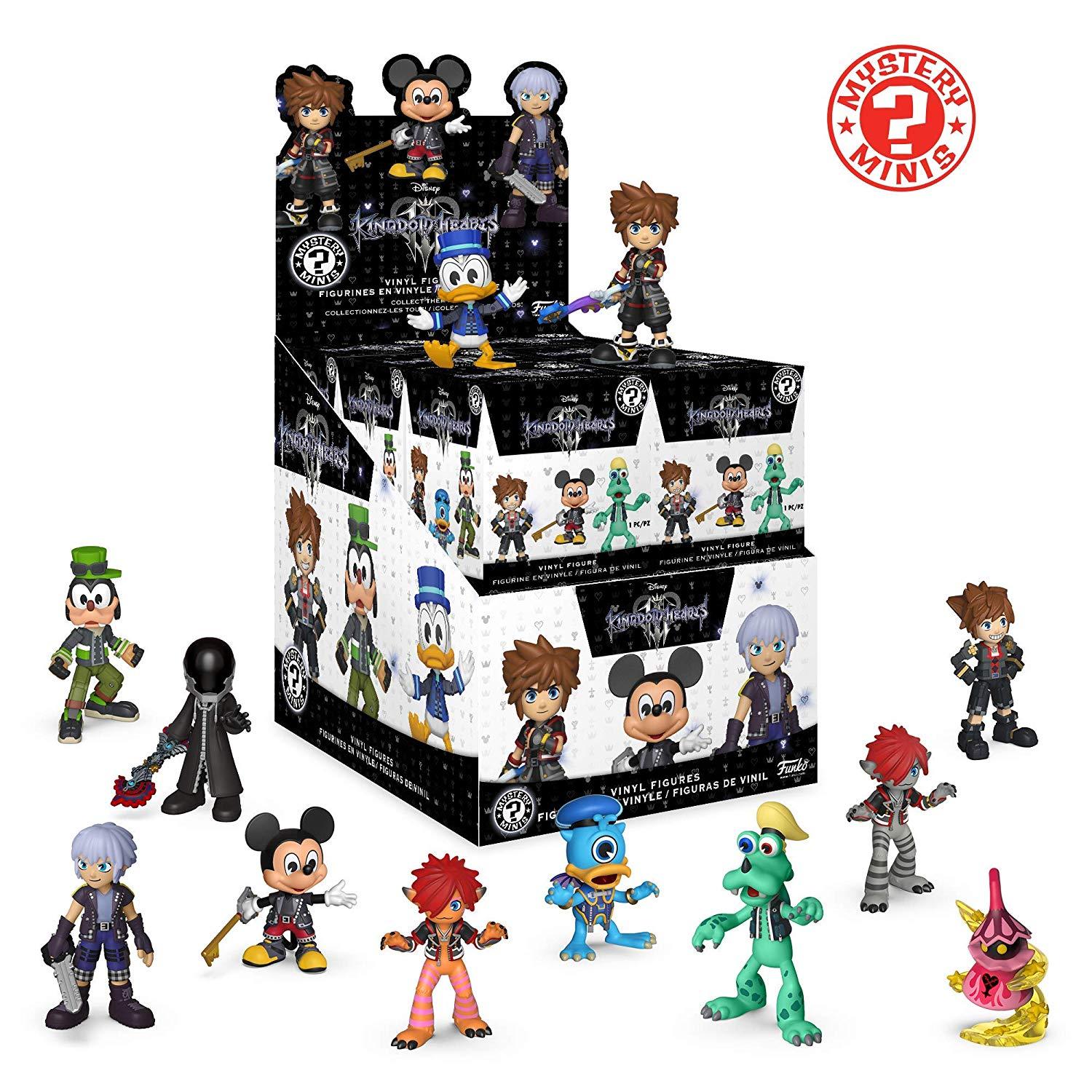 kingdom hearts mini figures