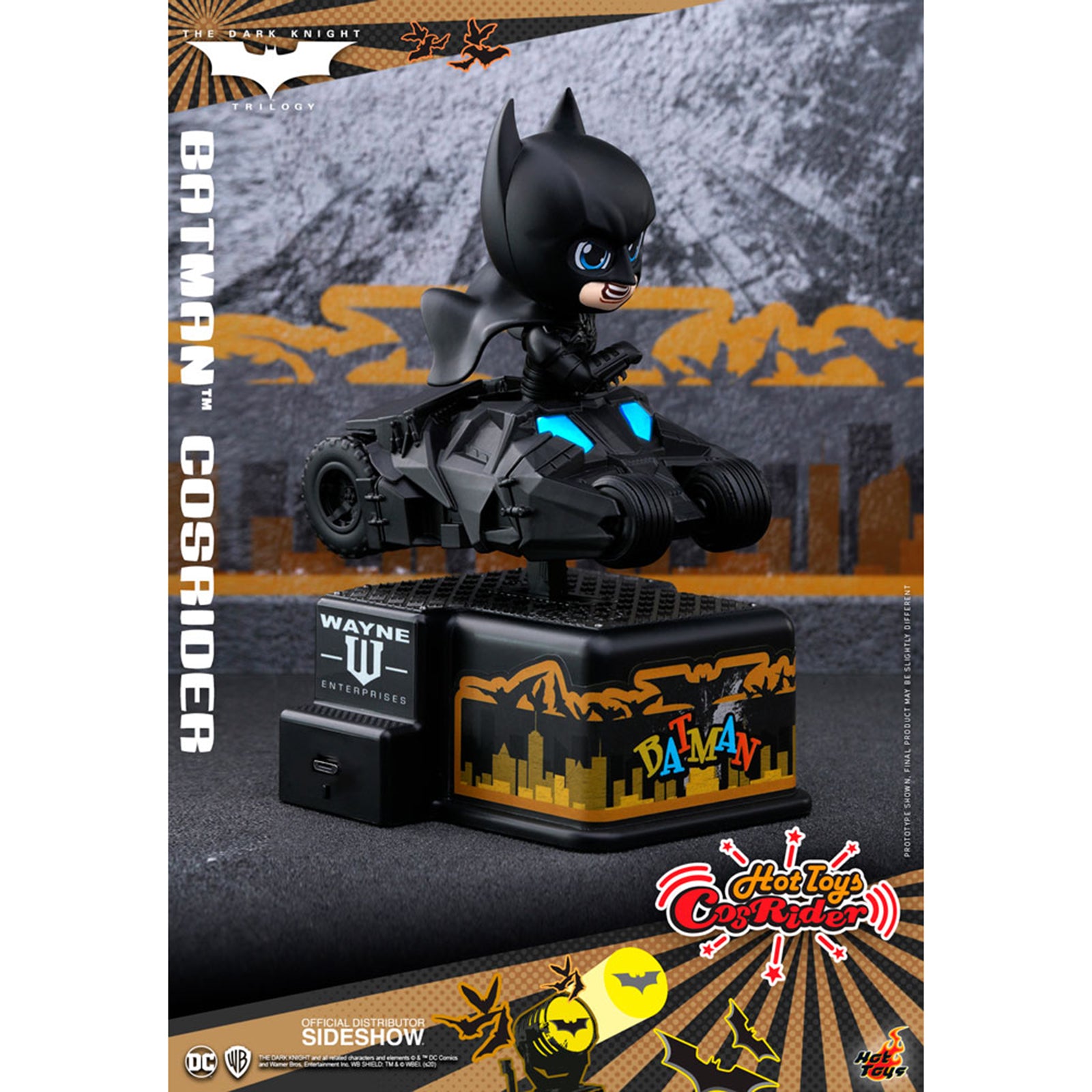 Hot Toys Cos Rider Dark Knight Batman Collectible Figure | Radar Toys