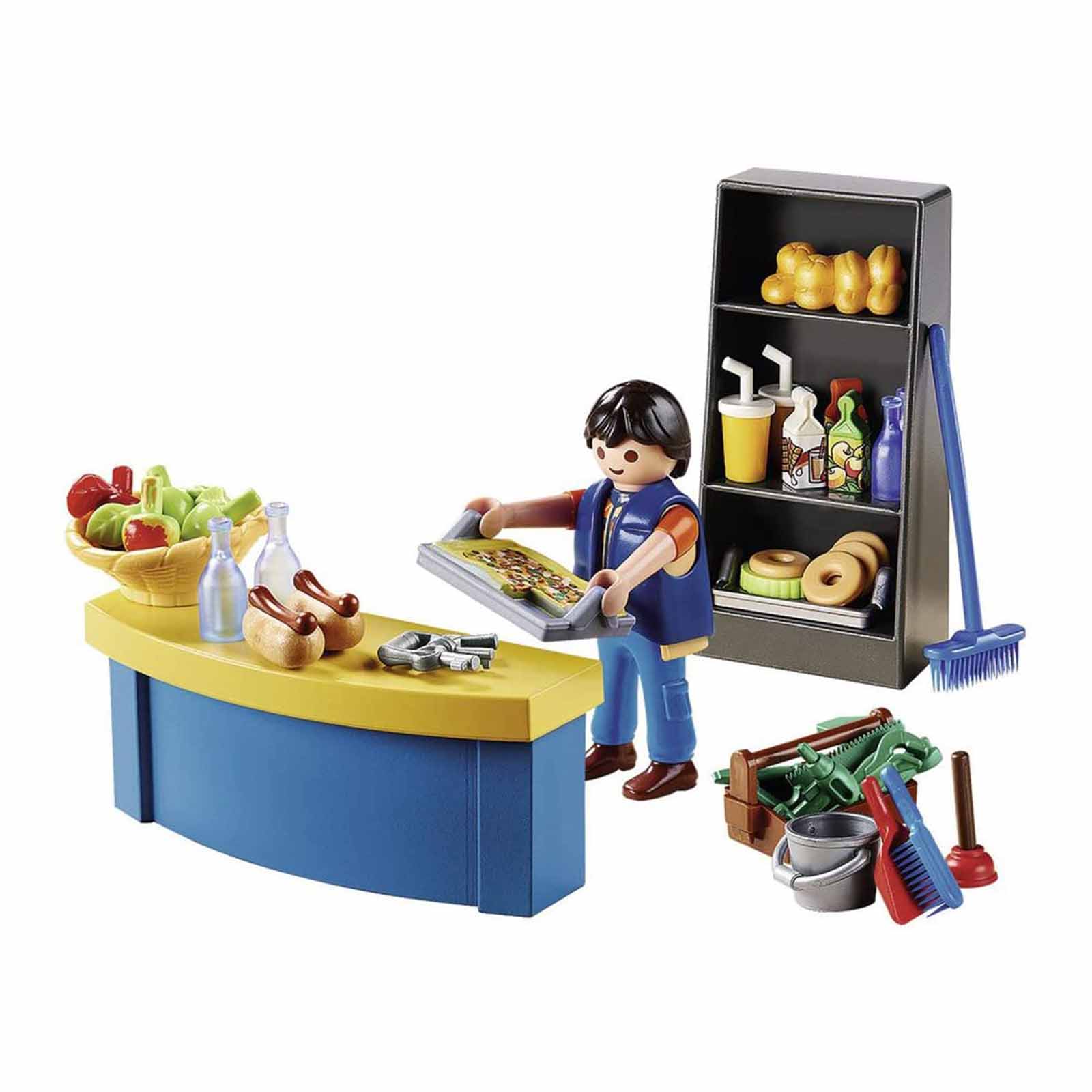 Namaak uitspraak Anemoon vis Playmobil City Life School Janitor Building Set 9457 | Radar Toys