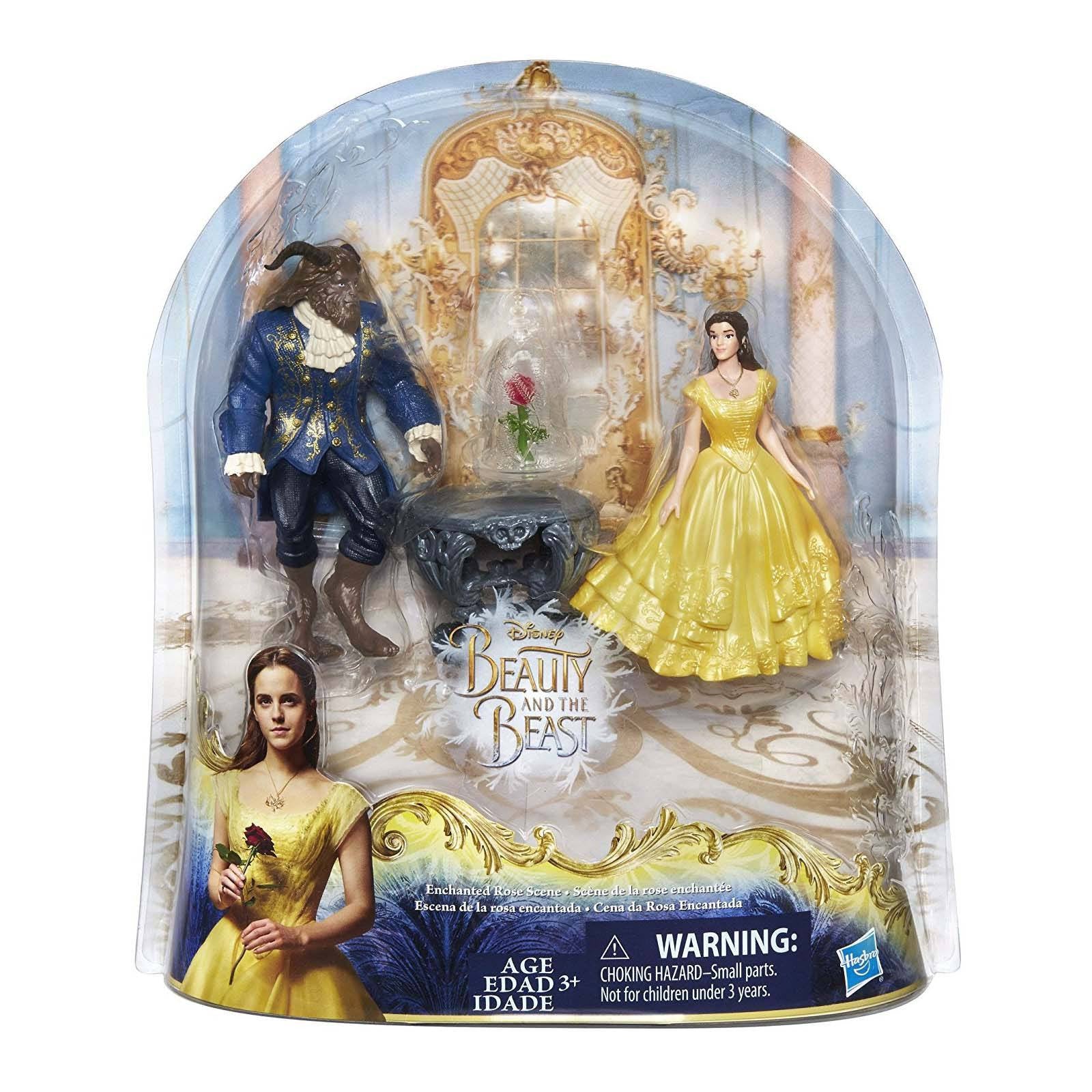 belle and beast figures