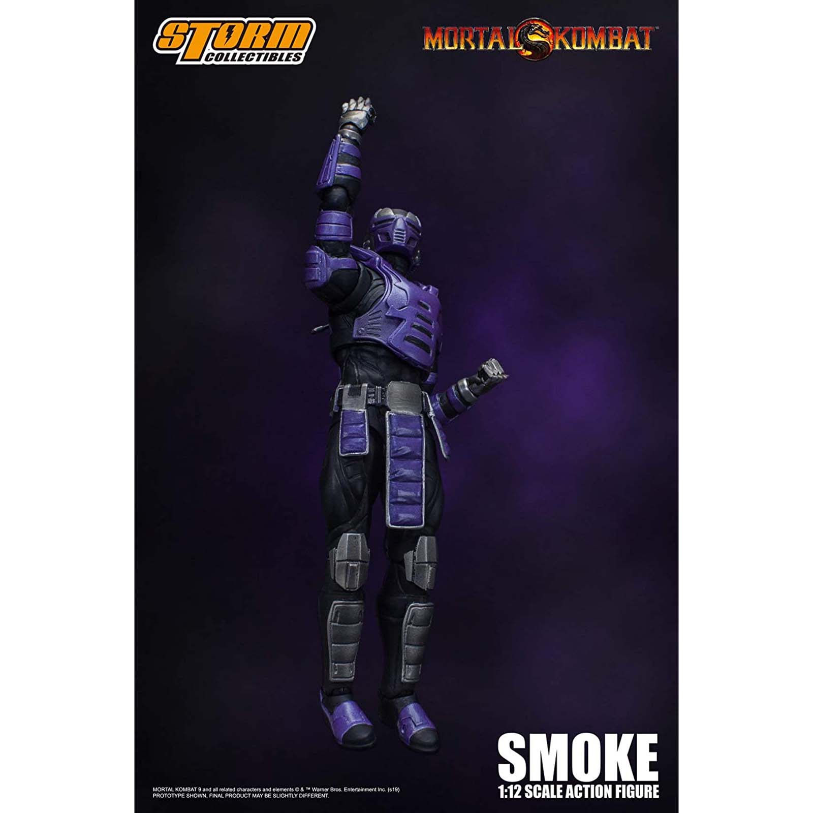 mortal kombat smoke action figure