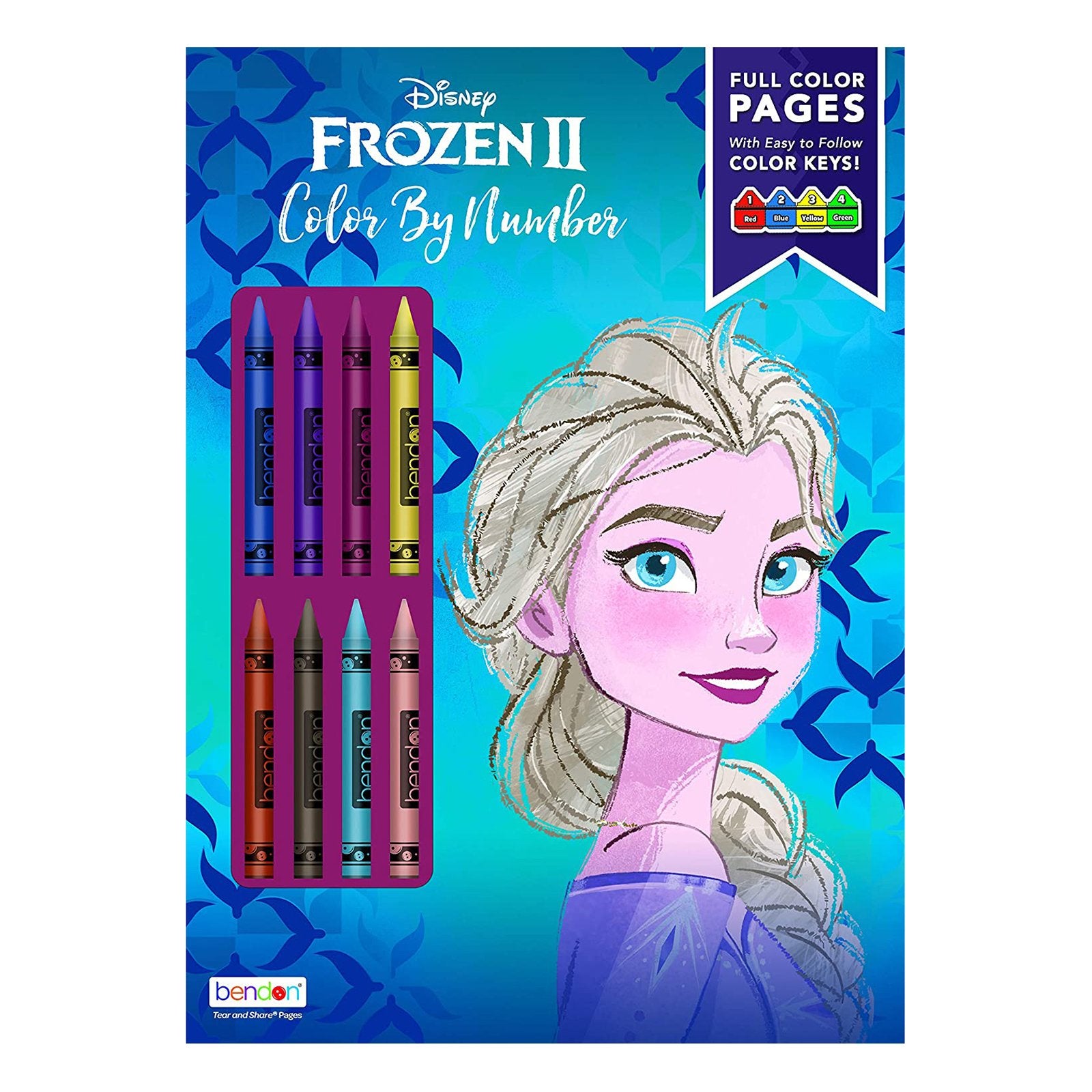 Download Bendon Disney Frozen 2 Color By Numbers Book Radar Toys
