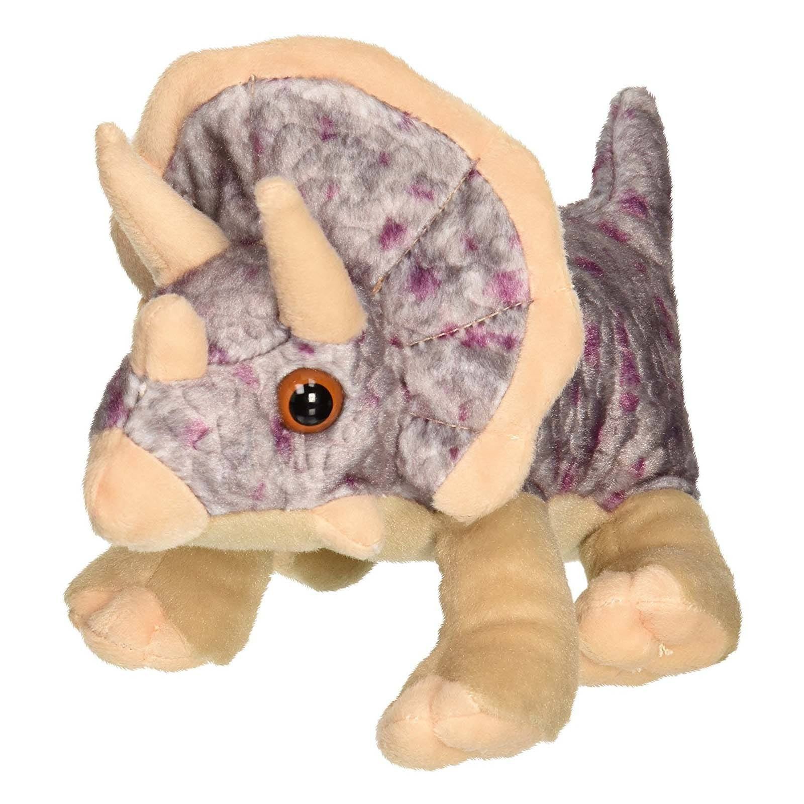 triceratops cuddly toy