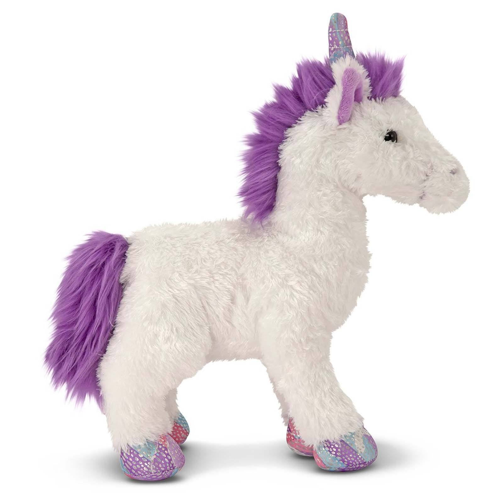 melissa and doug stuffed unicorn