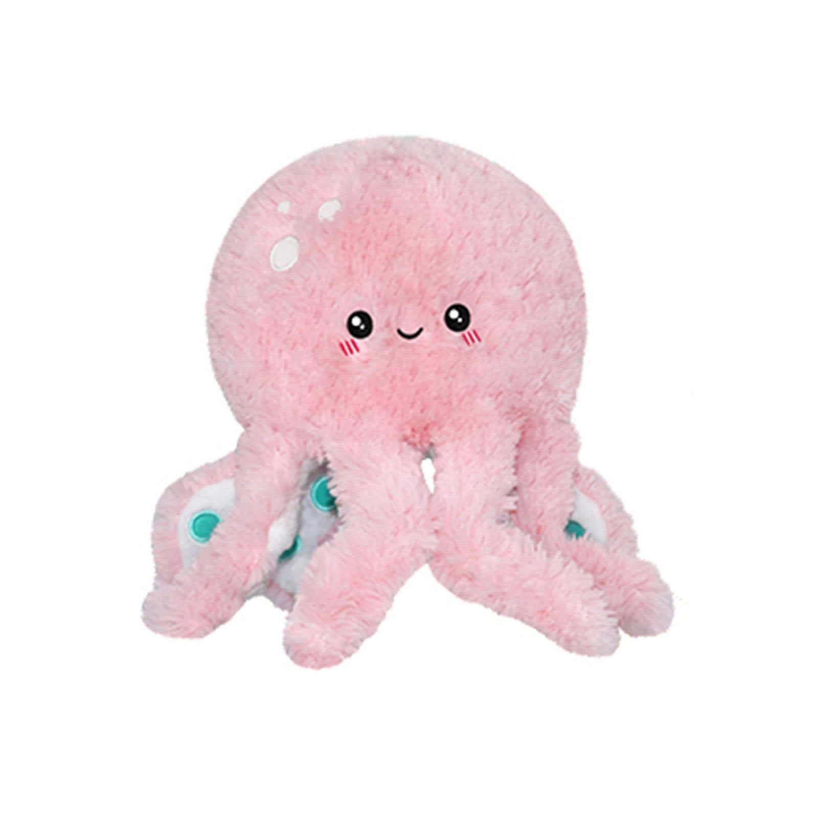 Squishable Cute Pink Octopus 7 Inch Plush Figure | Radar Toys