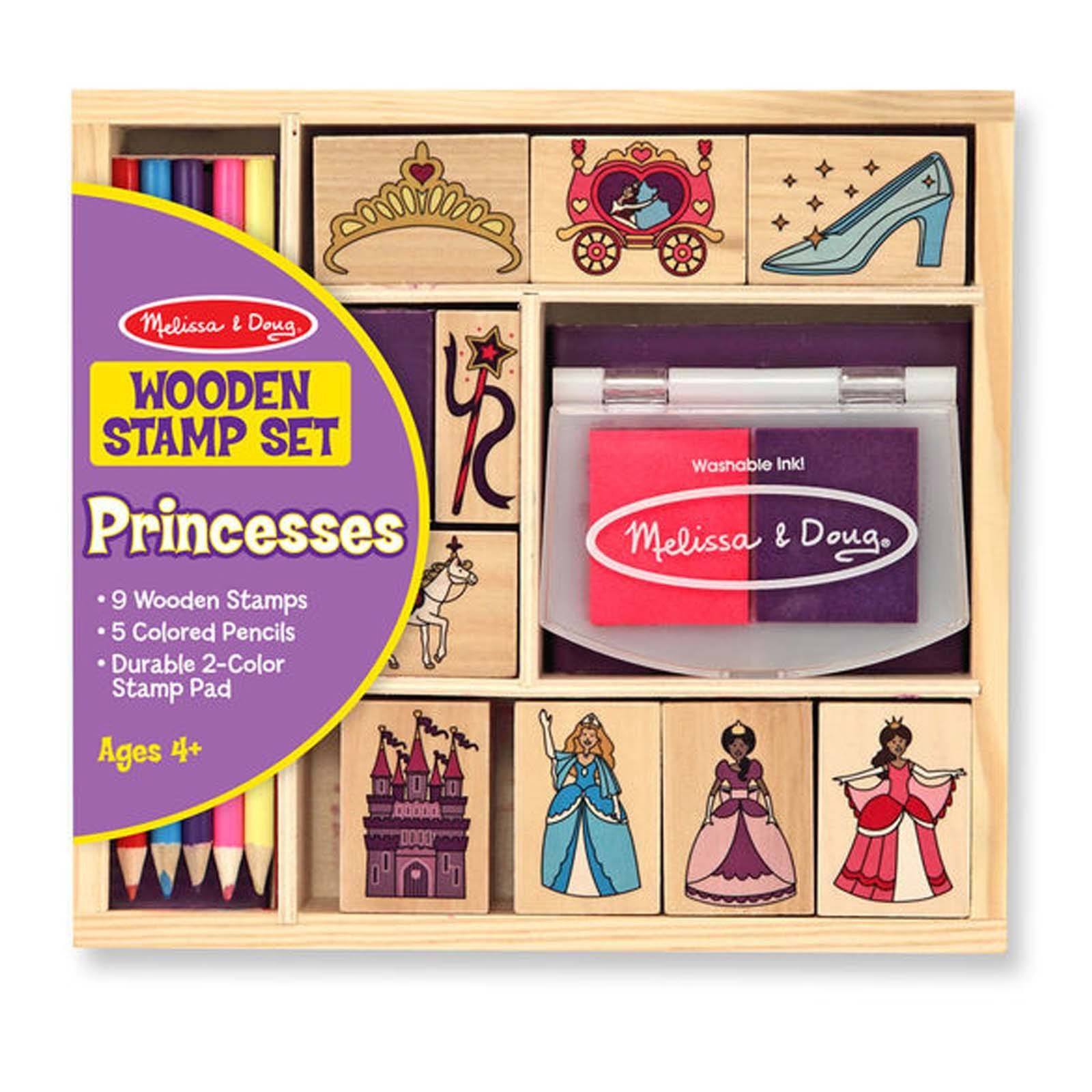 melissa and doug princess stamp set