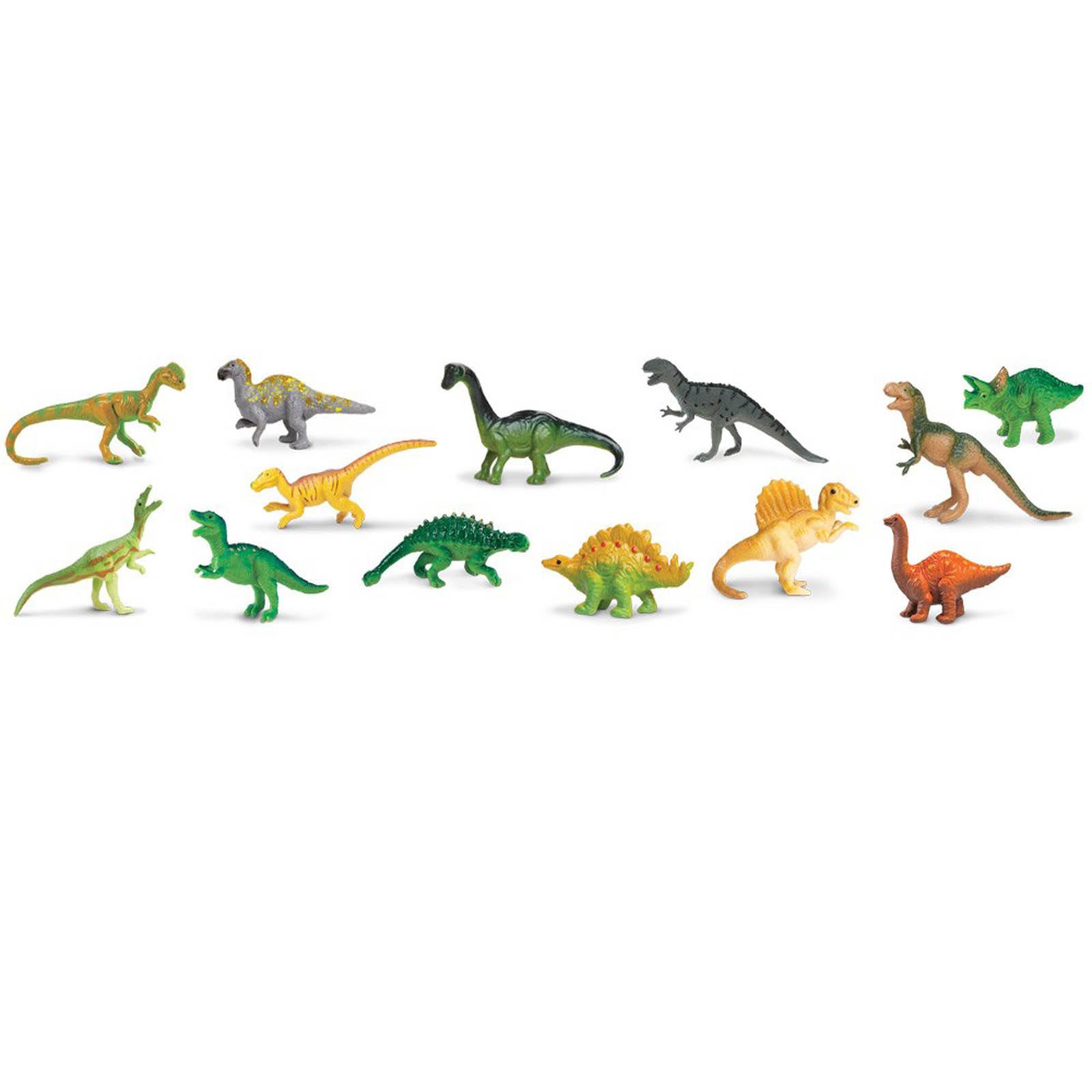 miniature dinosaur figures