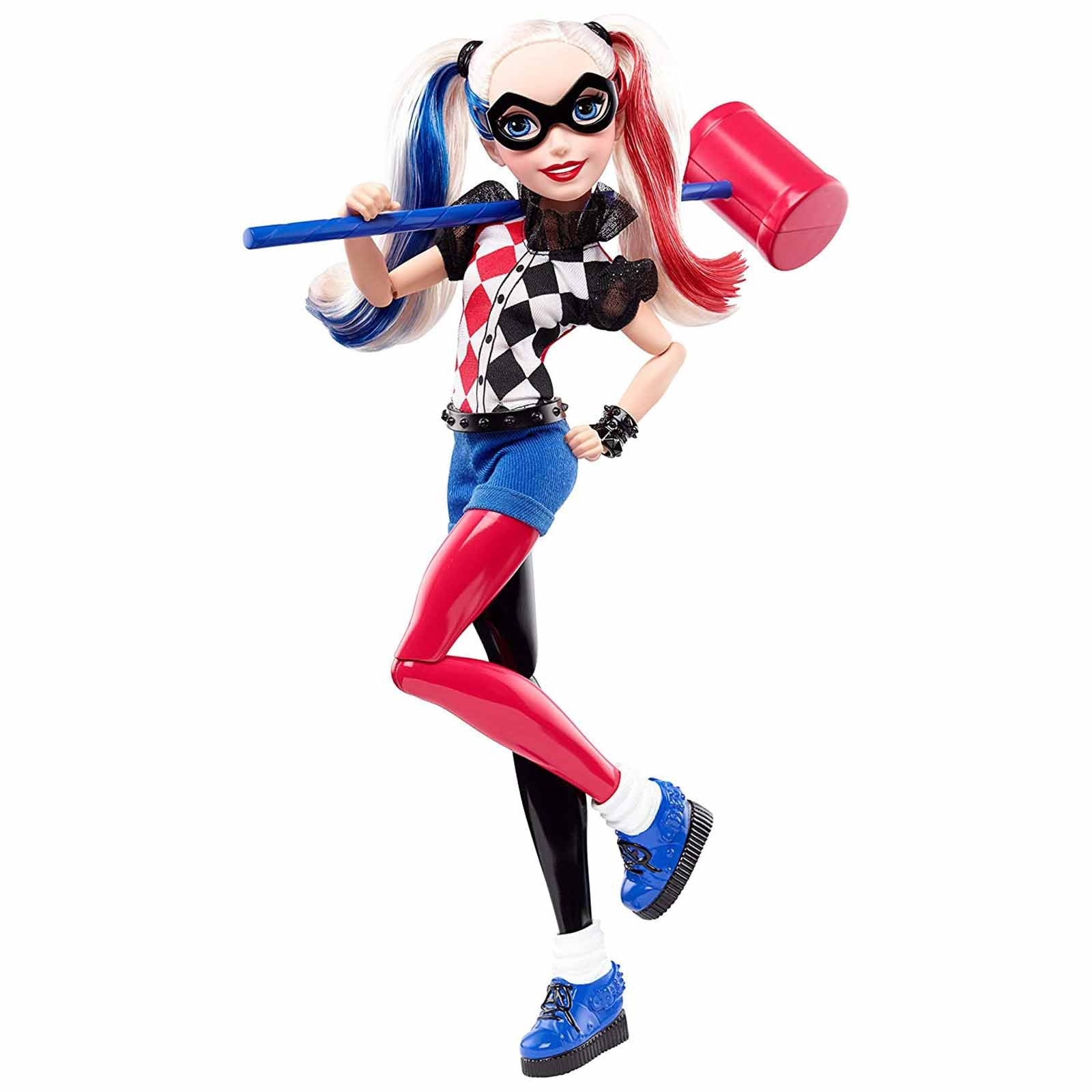 Dc Super Hero Girls Harley Quinn Deluxe 12 Inch Action Doll Radar Toys