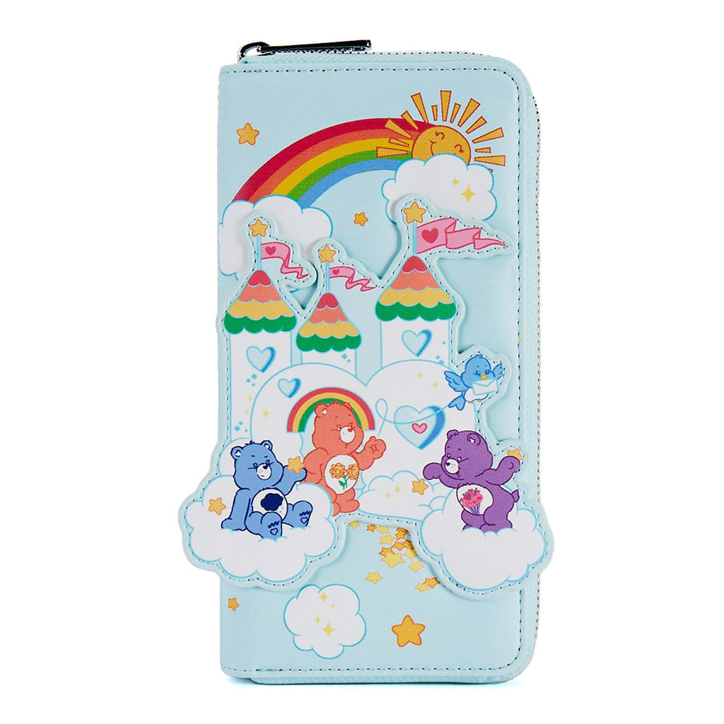 Loungefly Care Bears Care-A-Lot Castle Zip Around Wallet - Radar Toys