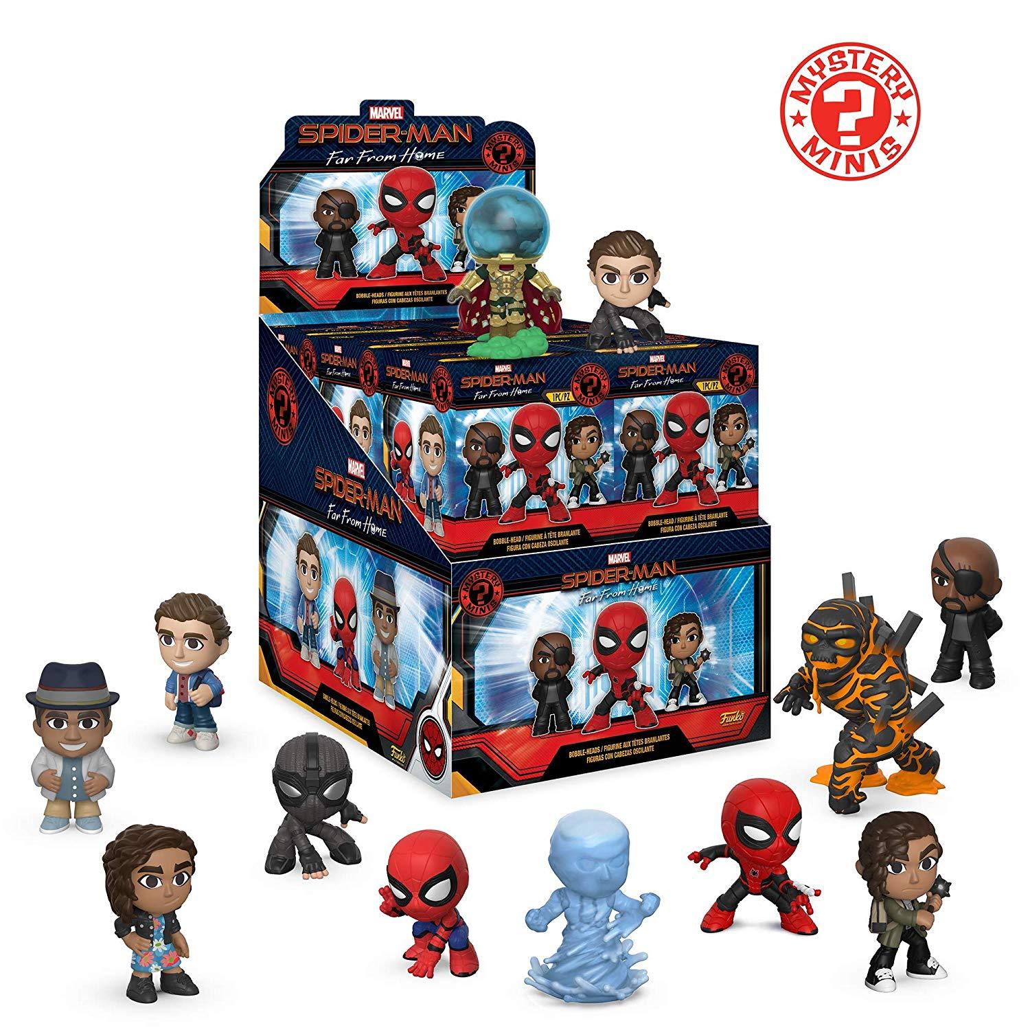 mini spiderman figures