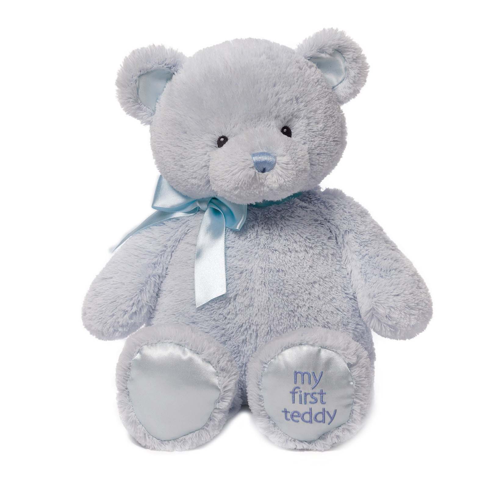 my first steiff bear blue