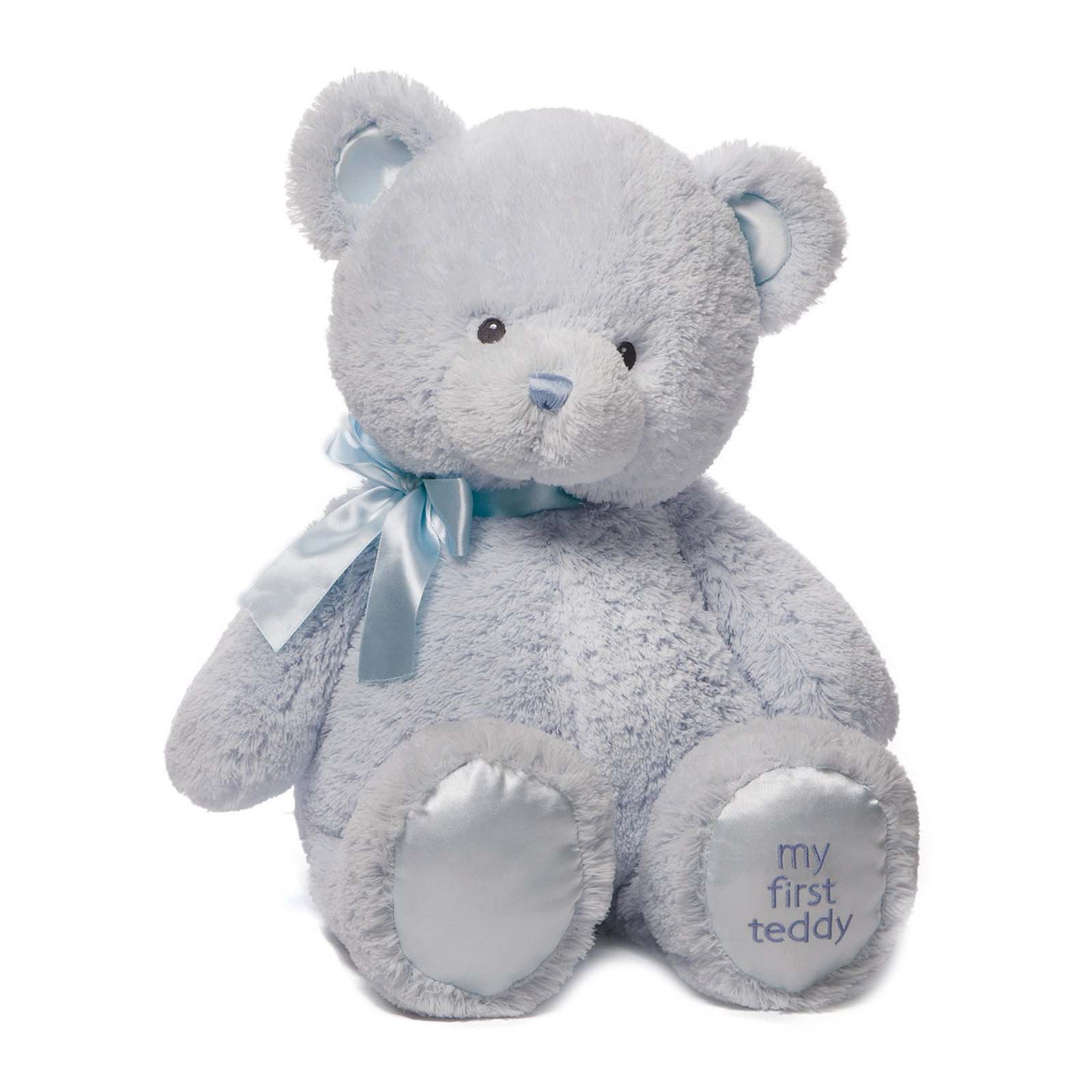 my first steiff bear blue