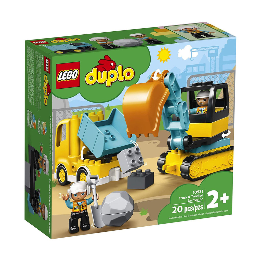 duplo truck & tracked excavator