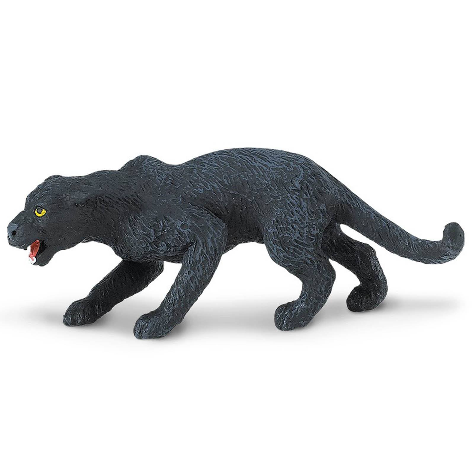 black panther animal figurine