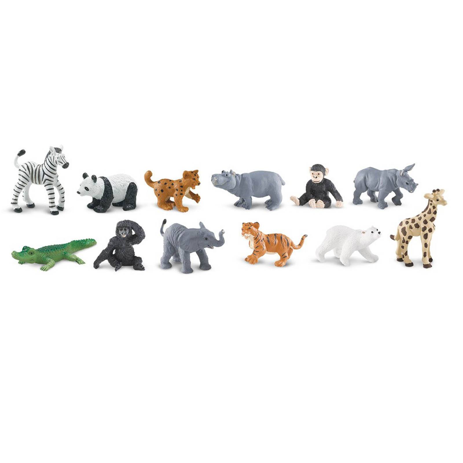 Baby Zoo Animals Figures Kids Toys Safari | Radar Toys