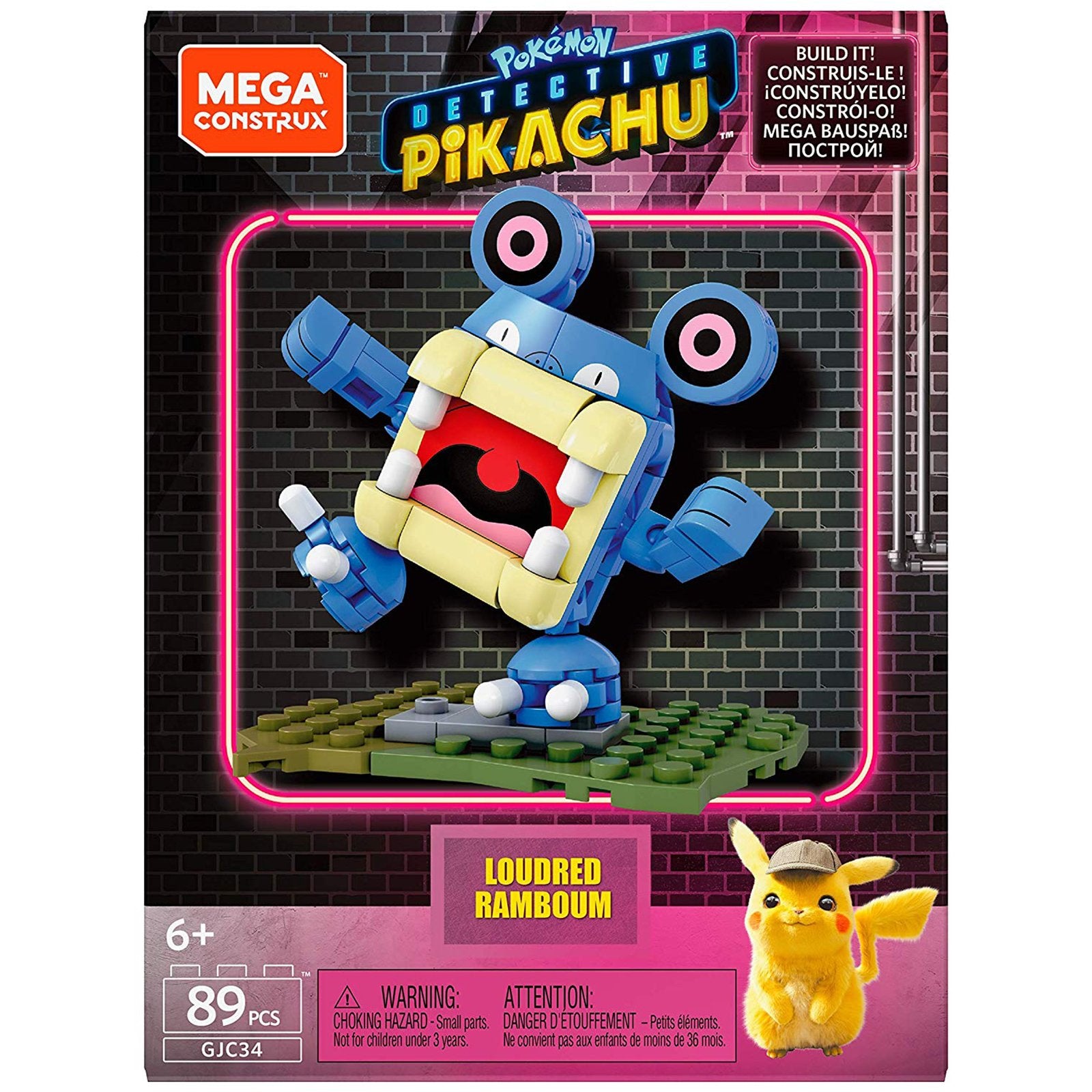 mega bloks detective pikachu