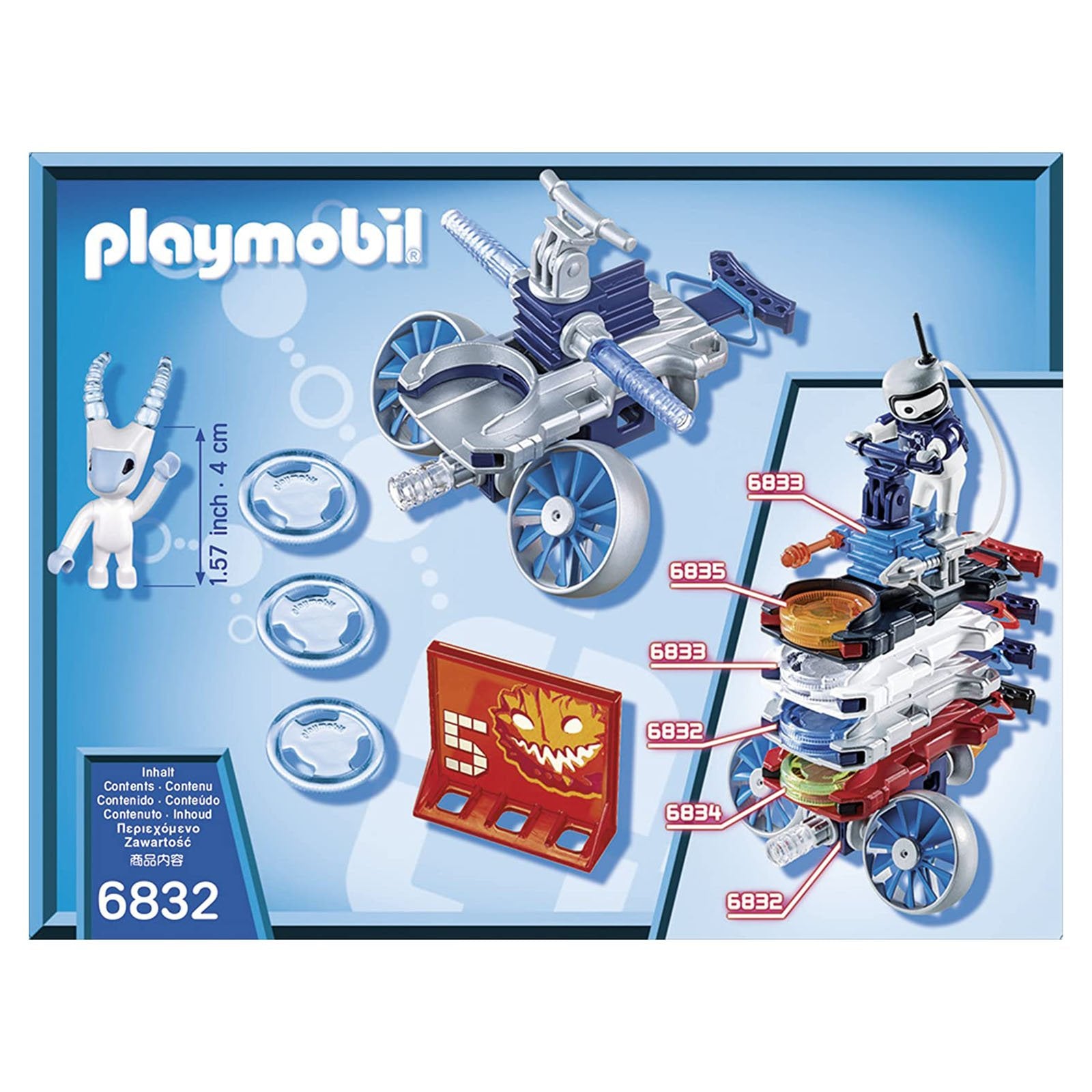 Action Frosty With Disc Building Set