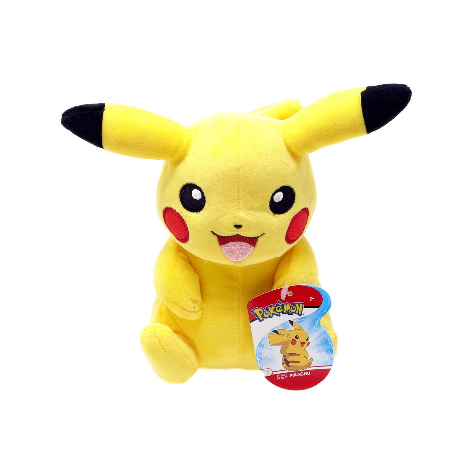 Wicked Cool Toys Pokemon Pikachu 8 Inch Plush Figure Radar Toys