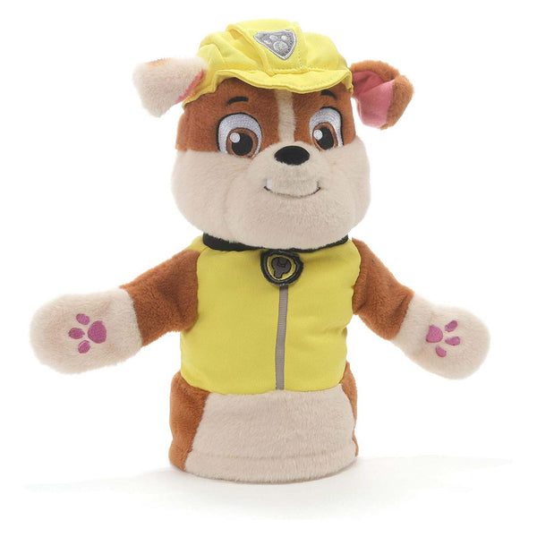 Gund Paw Patrol Rubble Plush Hand Puppet Radar Toys