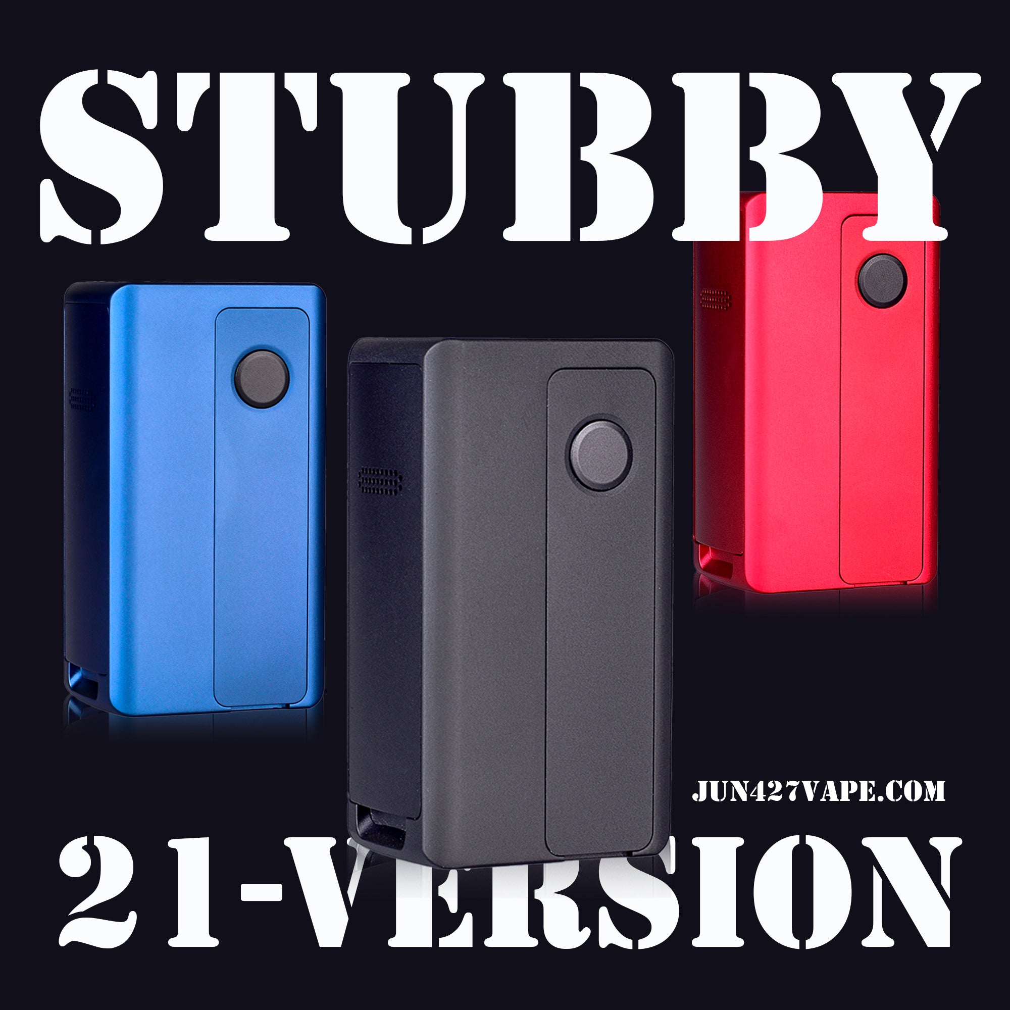 100% Authentic Stubby-21 AIO Kit From Suicide Mods / Orcavape