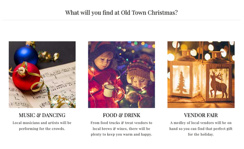 Old town Auburn, CA Christmas 2022