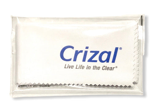 Crizal Eye Glasses Lens Cleaner Spray And Microfiber Cleaning Cloth for  Anti Reflective Lenses - 1 Pack 