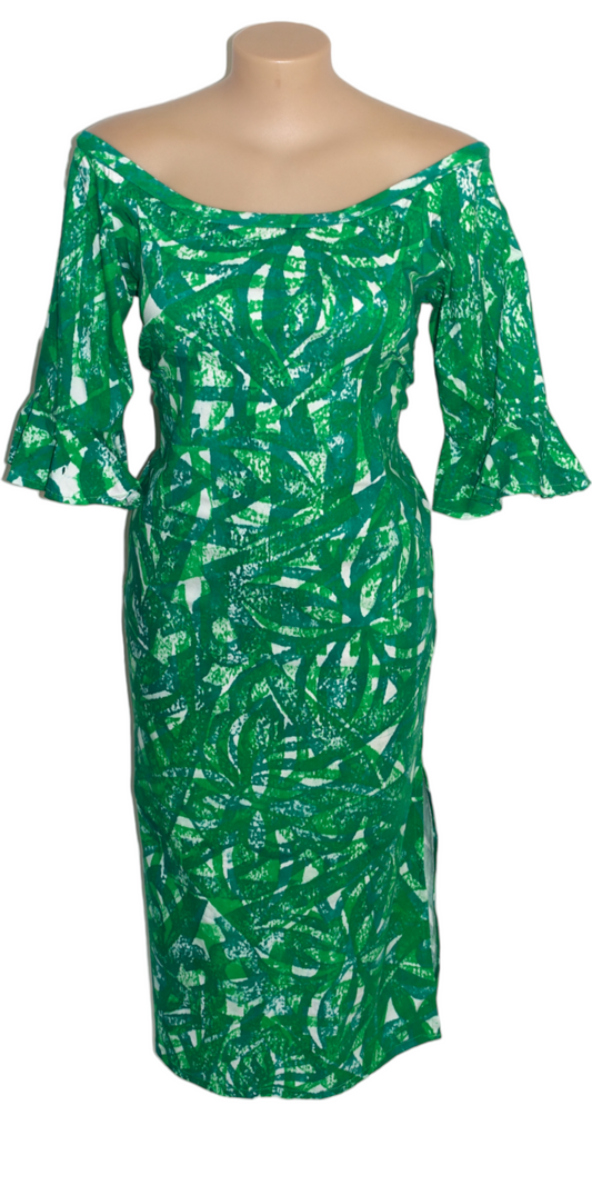 Martha Maxi Dress Green ( 18)