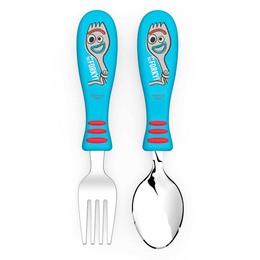 Zak Designs PAW Patrol Chase and Rubble Easy-Grip Flatware with