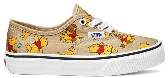 vans disney authentic winnie the pooh