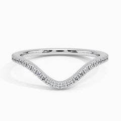 Stanza Wedding Band Ring - LR86 Camélia™